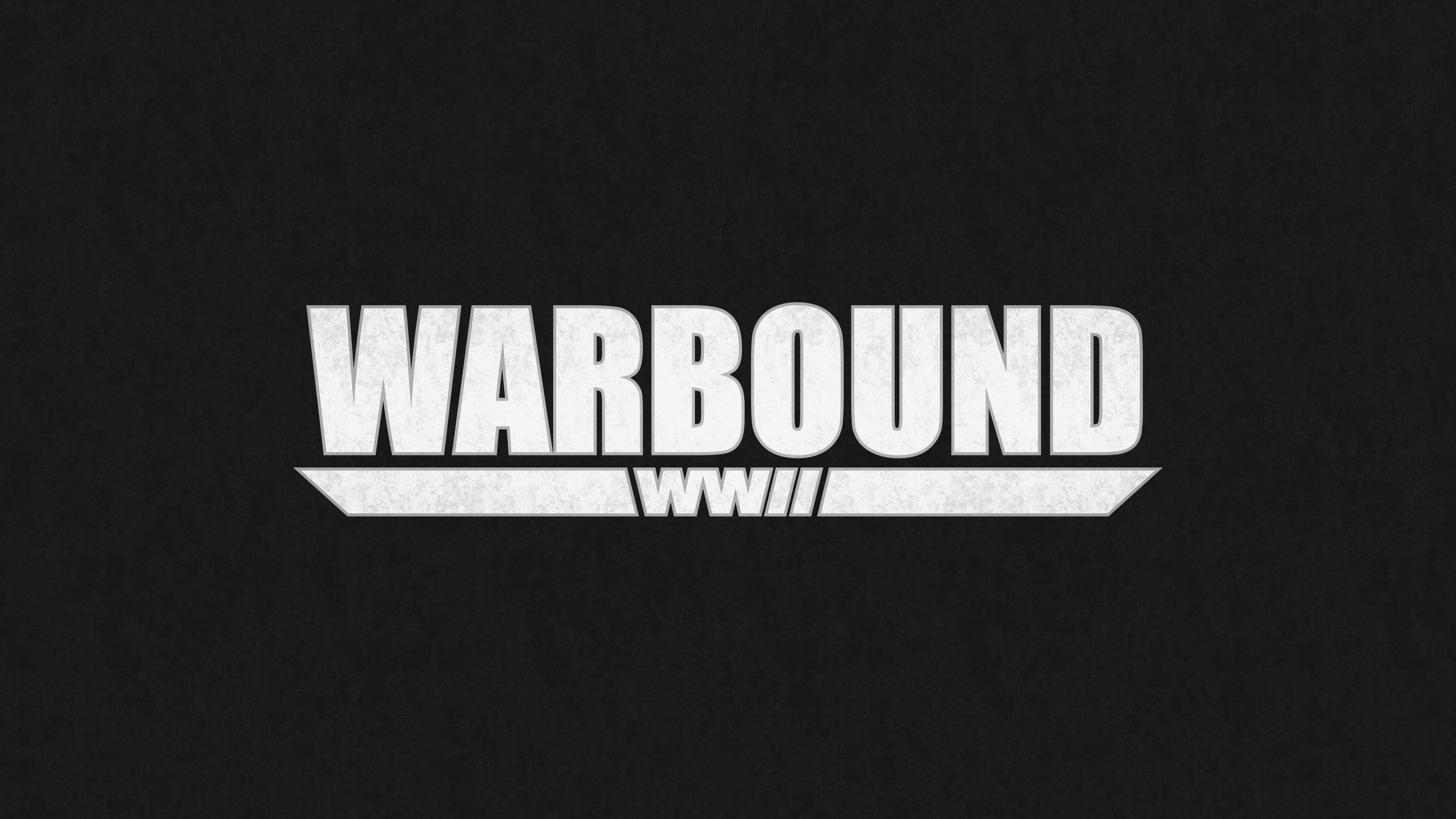 The Warbound logo on a dark background.